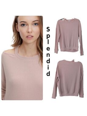 Splendid oversized Melange Sylvie sweater